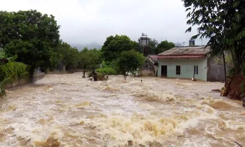 Cảnh báo mưa lớn, lũ trên các sông khu vực Bắc Bộ