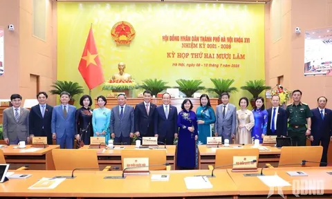Hà Nội: Khai mạc Kỳ họp thứ 25 Hội đồng nhân nhân thành phố khóa XVI