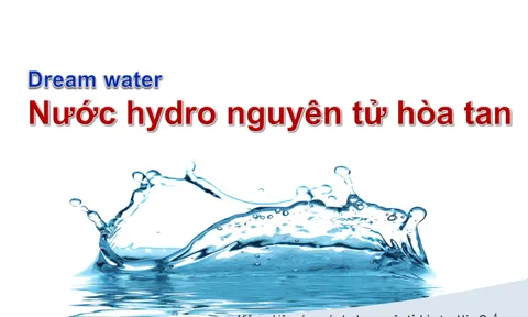 Đột phá trong công nghệ nước uống: Máy tạo nước Hydro nguyên tử hòa tan - Bảo vệ sức khỏe từ gốc