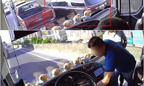 Khẩn trương xác minh người đàn ông rút chìa khóa xe khách trên Vành đai 3