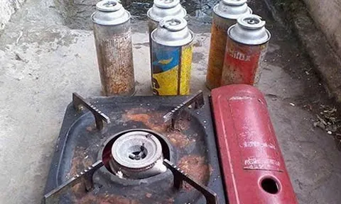 Chấn thương nghiêm trọng vì bình ga mini phát nổ