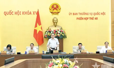 Khai mạc Phiên họp thứ 48 của Ủy ban Thường vụ Quốc hội