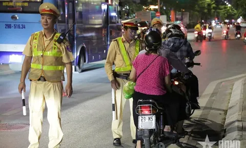 Hà Nội: Siết chặt kiểm soát nồng độ cồn, phòng ngừa tai nạn giao thông