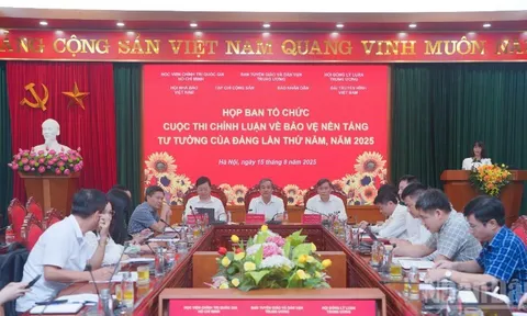 Cuộc thi chính luận về bảo vệ nền tảng tư tưởng của Đảng: Đợt sinh hoạt chính trị sâu rộng giàu ý nghĩa