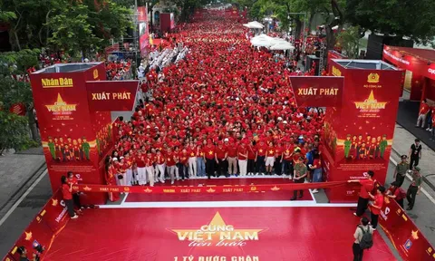Hơn 1 triệu người tham gia “Cùng Việt Nam tiến bước”