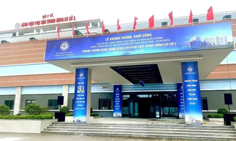 Sẵn sàng cho Lễ khánh thành Bệnh viện Phụ sản Trung ương cơ sở 2