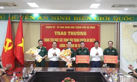 Thành phố Đà Nẵng trao thưởng nóng cho Ban Chuyên án QB525
