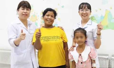 Khánh Hòa: Bệnh nhi 8 tuổi bị viêm não do virus Herpes simplex đã xuất viện
