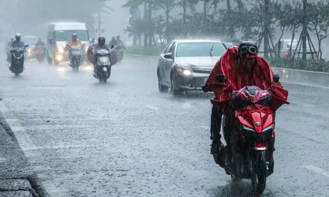 Thời tiết hôm nay (22-8): Bắc Bộ tiếp tục có mưa vừa, mưa to và dông​