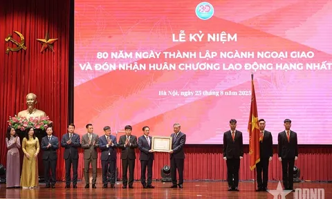 Tổng Bí thư Tô Lâm dự Lễ kỷ niệm 80 năm Ngày thành lập ngành Ngoại giao Việt Nam