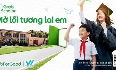 Triển khai chương trình học bổng GrabScholar dành cho học sinh, sinh viên tại Việt Nam