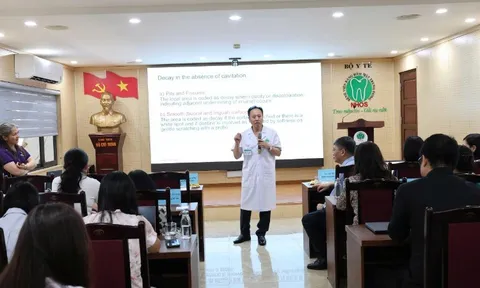 Nâng cao năng lực cán bộ y tế cho cuộc điều tra sức khỏe răng miệng toàn quốc