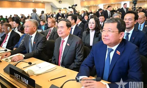 Chủ tịch Quốc hội Trần Thanh Mẫn: Đối ngoại Quốc hội đóng góp vào thành tựu đối ngoại của đất nước trong 80 năm qua