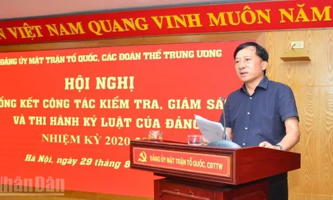 Gắn công tác kiểm tra, giám sát với cảnh báo, phòng ngừa vi phạm từ sớm, từ xa