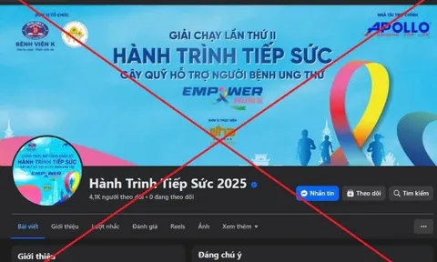 Cảnh giác với các giải chạy từ thiện có dấu hiệu lừa đảo trên mạng xã hội