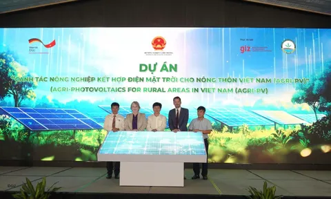 Khởi động dự án canh tác nông nghiệp kết hợp điện mặt trời cho nông thôn Việt Nam