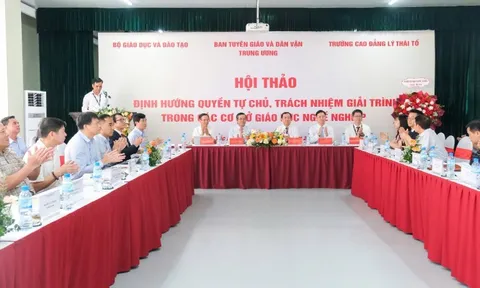Định hướng quyền tự chủ, trách nhiệm giải trình trong các cơ sở giáo dục nghề nghiệp