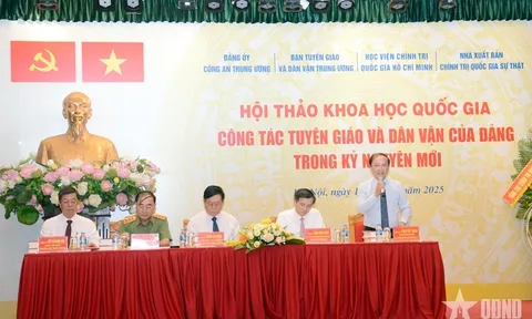 Hội thảo khoa học Quốc gia “Công tác tuyên giáo và dân vận của Đảng trong kỷ nguyên mới”