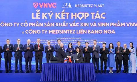 Nga sẽ chuyển giao công nghệ sản xuất thuốc, vaccine thế hệ mới cho Việt Nam