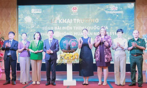 Khai trương Tổng đài điện thoại quốc gia về phòng, chống mua bán người 111