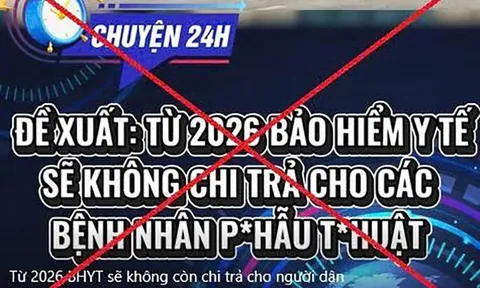 Bảo hiểm xã hội Việt Nam cảnh báo tin giả về chính sách bảo hiểm y tế
