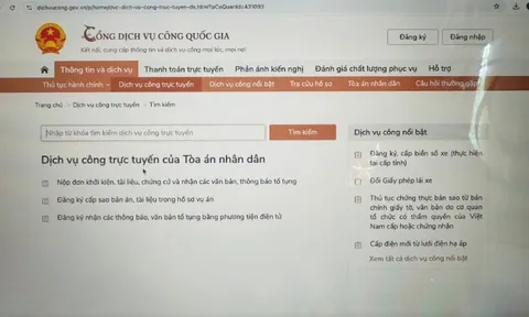 Tăng tính minh bạch, hiệu quả xét xử từ thủ tục tố tụng điện tử