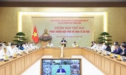 Thủ tướng chủ trì phiên họp về phát triển đột phá nhà ở xã hội