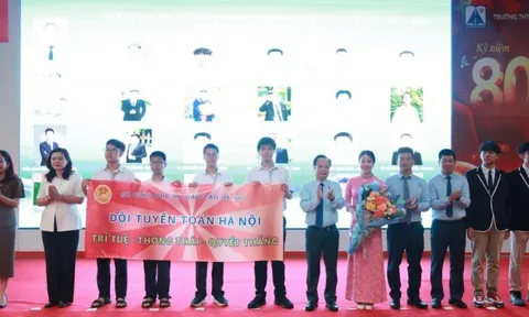Hà Nội: Thành lập 13 đội tuyển với 247 học sinh dự thi chọn học sinh giỏi quốc gia