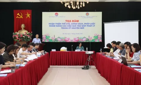 Hoàn thiện thể chế, nâng cao hiệu quả trợ giúp pháp lý trong kỷ nguyên mới