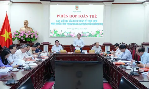 Thúc đẩy đổi mới công tác xây dựng và thi hành pháp luật theo tinh thần Nghị quyết 66-NQ/TW