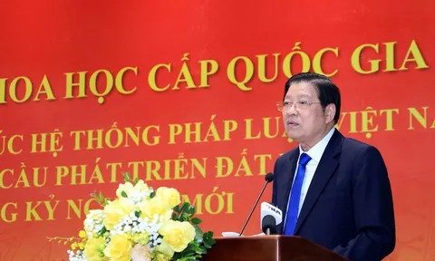 Xây dựng cấu trúc hệ thống pháp luật phải cân đối, hài hòa, hợp lý giữa các lĩnh vực