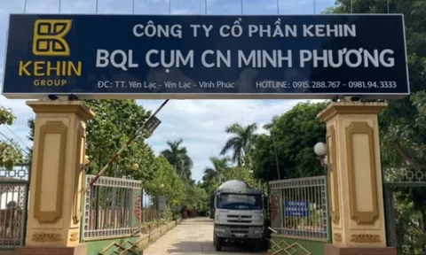 Phú Thọ: Xử phạt hơn nửa tỷ đồng Công ty Cổ phần KEHIN do vi phạm nghiêm trọng trong lĩnh vực bảo vệ môi trường