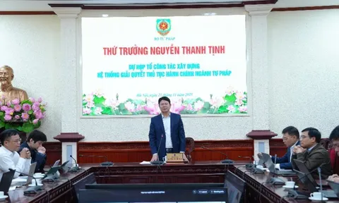 Tập trung triển khai sớm Hệ thống giải quyết thủ tục hành chính ngành tư pháp