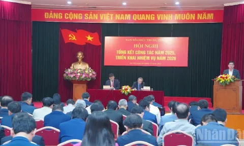 Ban Tổ chức Trung ương tổng kết công tác năm 2025, triển khai nhiệm vụ năm 2026