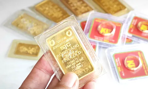 Giá vàng hôm nay (10-12): Vàng miếng, vàng nhẫn tiếp tục giảm