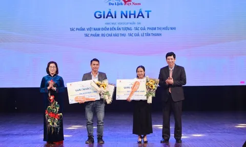 Trao giải Cuộc thi sáng tạo video/clip “Ấn tượng du lịch Việt Nam” năm 2025
