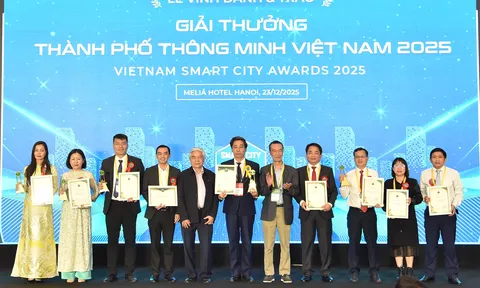 Trao Giải thưởng Thành phố Thông minh Việt Nam 2025 cho 18 đề cử xuất sắc