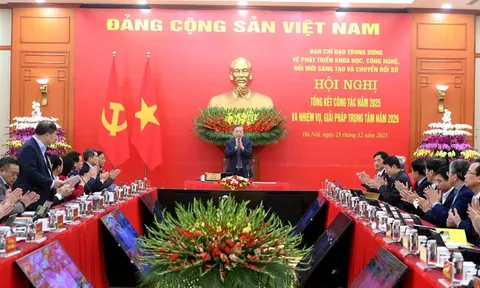 Năm 2026, hành động đột phá, lan tỏa kết quả, tăng tốc thực hiện Nghị quyết số 57-NQ/TW