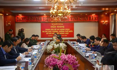 Tham vấn hồ sơ chính sách xây dựng dự án Luật Phòng, chống phổ biến vũ khí hủy diệt hàng loạt