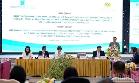 Bước đi thiết thực của Việt Nam trong thực hiện Công ước Chống tra tấn