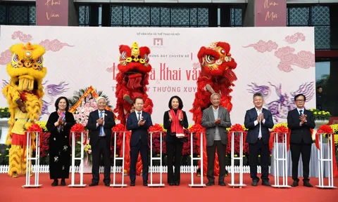 Bảo tàng Hà Nội ra mắt trưng bày “Long Mã khai văn” và không gian trưng bày thường xuyên