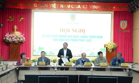 Nâng cao chất lượng thẩm định văn bản quy phạm pháp luật