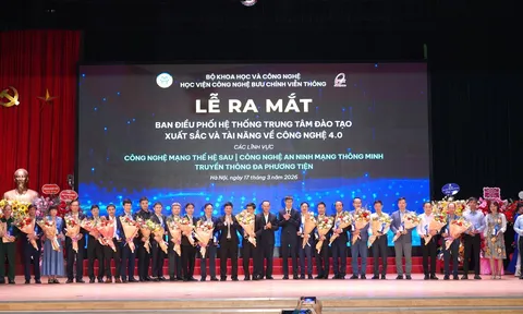 Ra mắt Ban điều phối Hệ thống các Trung tâm đào tạo xuất sắc và tài năng về công nghệ 4.0