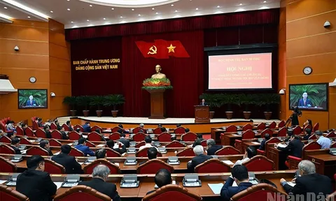 Thường trực Ban Bí thư chủ trì Hội nghị tổng kết công tác chuẩn bị, tổ chức, phục vụ Đại hội XIV của Đảng