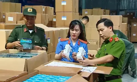 Truy tố 14 bị can trong đường dây sản xuất, buôn bán thực phẩm chức năng giả