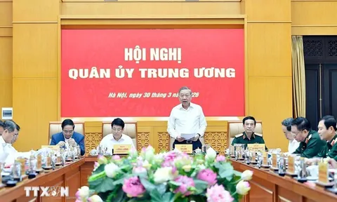 Tổng Bí thư Tô Lâm chủ trì Hội nghị Quân ủy Trung ương