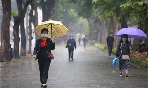 Thời tiết hôm nay (1-4): Không khí lạnh yếu gây mưa, Bắc Bộ trời chuyển mát