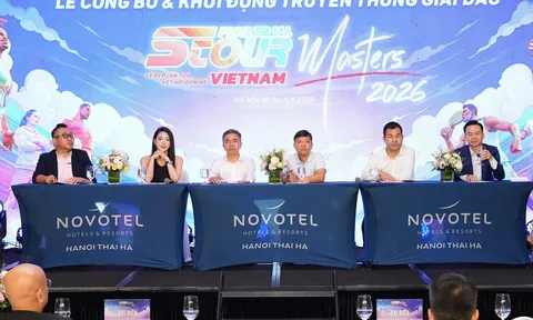 Khởi động STour Pickleball Vietnam Masters 2026, quy tụ 7.000 vận động viên trên toàn quốc