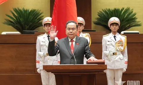Đồng chí Trần Thanh Mẫn được Quốc hội bầu giữ chức Chủ tịch Quốc hội khóa XVI