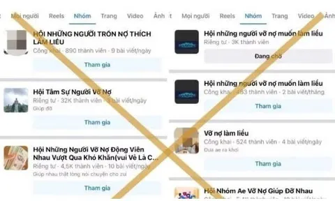 Cảnh giác với các hội nhóm “vỡ nợ làm liều” trên mạng